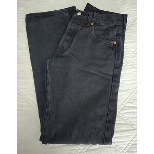 Men's Levi Black Straight Denim Jeans